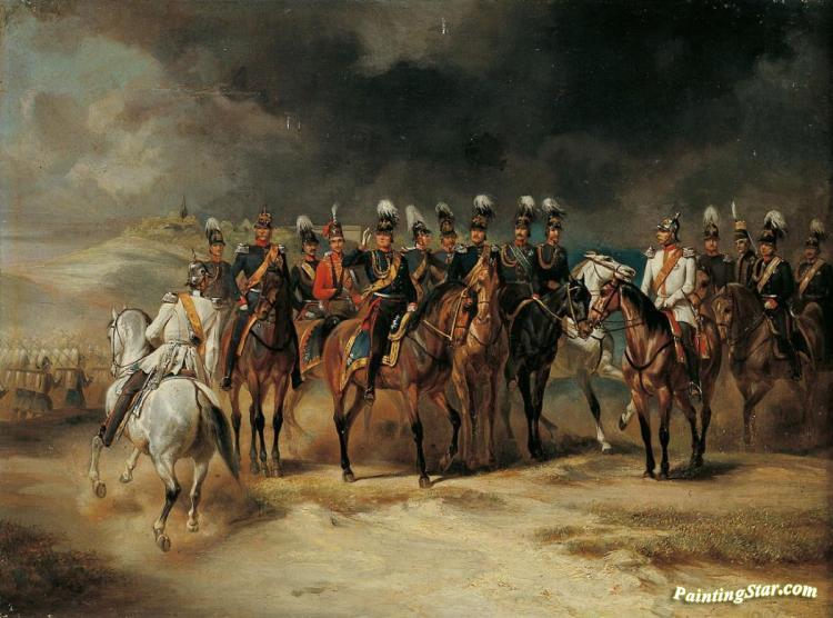 Military Scene From The Franco-prussian War - Anton von Werner
