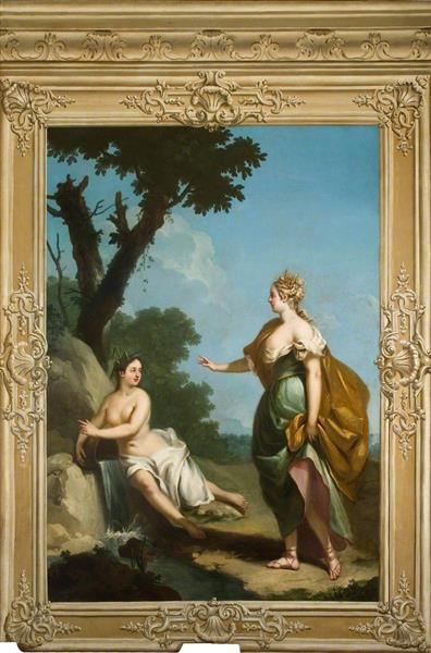 Arethusa Tells Ceres of Proserpine's Fate - Francesco Sleter