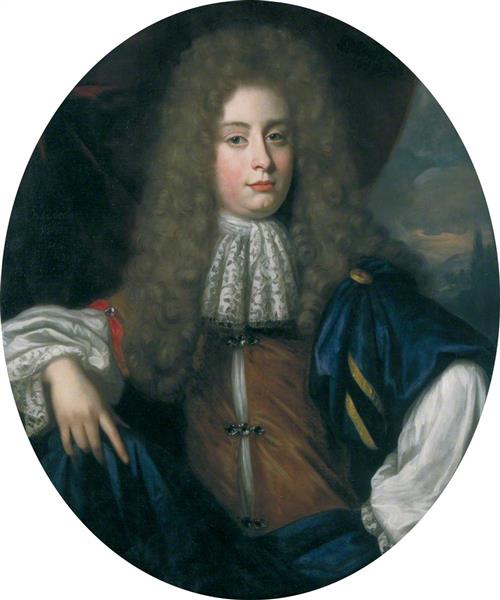 A Young Man of the Dashwood Family (probably Sir Francis Dashwood, c.1658–1724) - Haerman Verelst