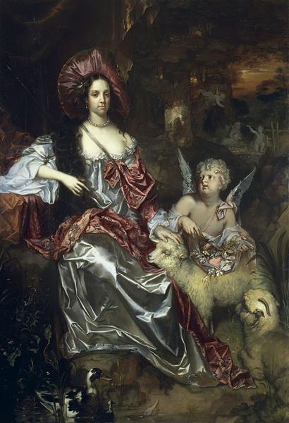 Queen Catharine as a Shepherdess - Jacob Huysmans