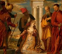 The Martyrdom of Saint Justina (after Paolo Veronese) - John Graham-Gilbert