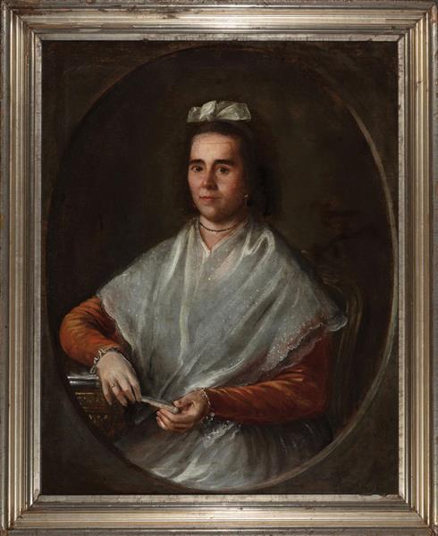 Portrait of Marie Marguerite Reine Sarde Le Bourgeois (1752-1833) - José Francisco Xavier de Salazar y Mendoza