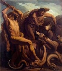 Hercules Slaying the Hydra - Louis Cheron