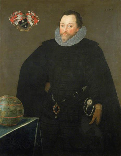 Sir Francis Drake (1540–1596) - Marcus Gheeraerts the Younger
