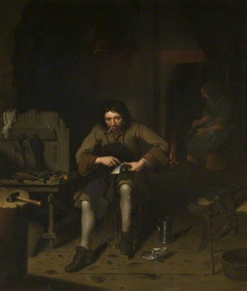 The Shoemaker - Pieter Gerritsz. van Roestraten