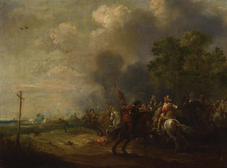 Charges de cavalerie - Pieter Meulener