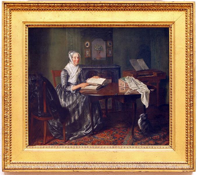 Portrait of Mrs. Mobachius Quaet - Wybrand Hendriks