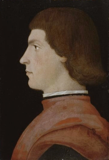 Retrato de Louis II de la Tremouille - Benedetto Ghirlandaio