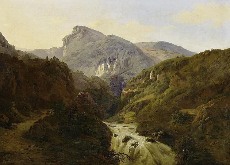 Withewater in the Albanian mountains near Rome - Edouard de Vigne
