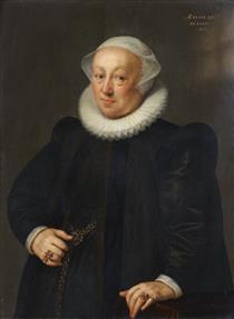 Portrait of old lady - Gortzius Geldorp