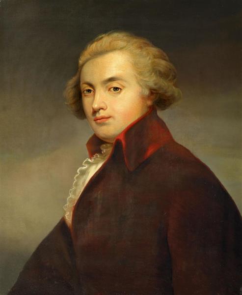 Portrait of a Young Man (Wolfgang Amadeus Mozart?) - Heinrich Friedrich Fuger