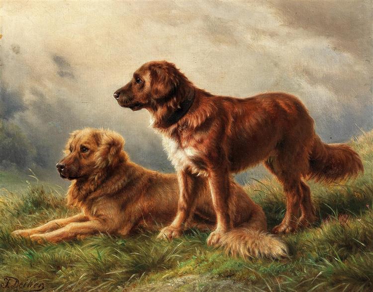 Watchful dogs - Johannes Christian Deiker