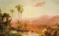 Tropical Scene - Louis Remy Mignot