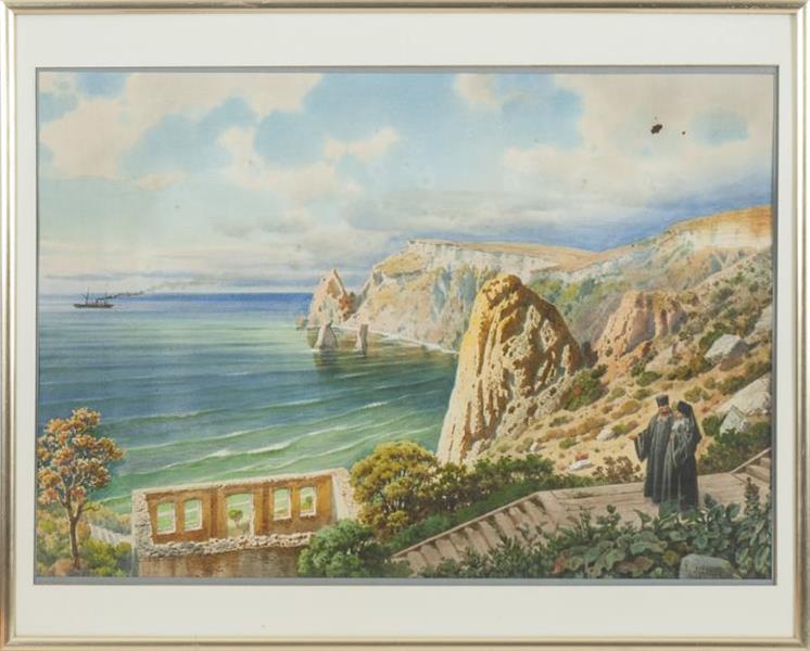 Crimean landscape - Luigi Premazzi