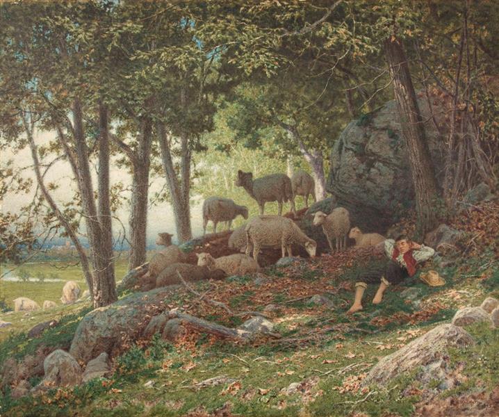 The Sleeping Shepherd - William Magrath