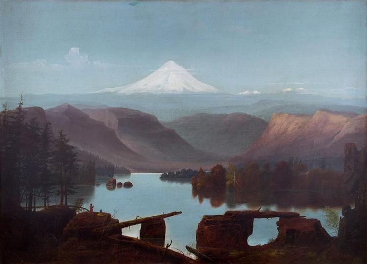 View of Mount Hood - William Parrott