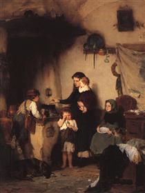The orphans - Nikolaus Gysis