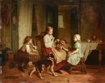 Afternoon pastimes - Theodore Gerard