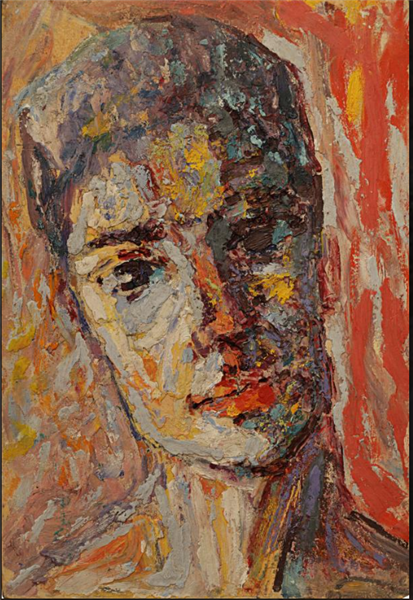Portrait of Halyna Yablonska, 1966 - Vudon Baklytsky