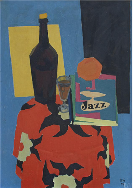 Jazz, 1958 - Vilen Barsky - WikiArt.org
