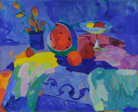 Still-life. Watermelon, 1960 - Минас Карапетович Аветисян