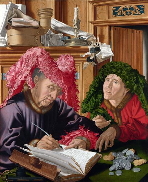 Two Tax-Gatherers, c.1540 - Marinus van Reymerswaele