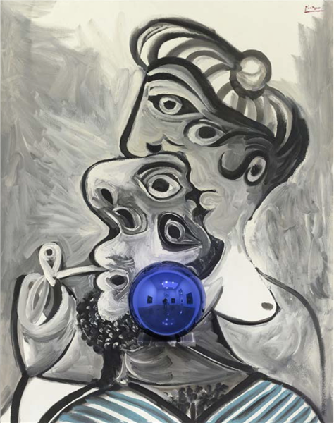Gazing Ball (Picasso Couple), 2014 - 2015 - 傑夫·昆斯