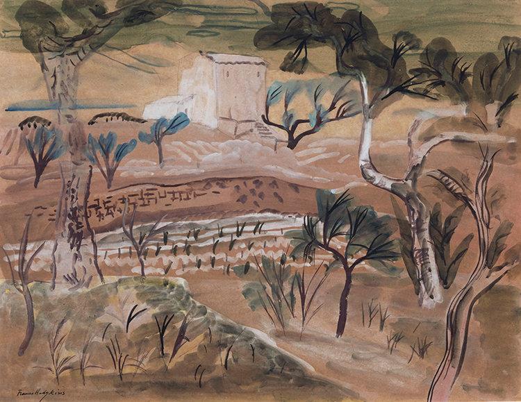 A Barn in Provence, 1931 - Frances Hodgkins