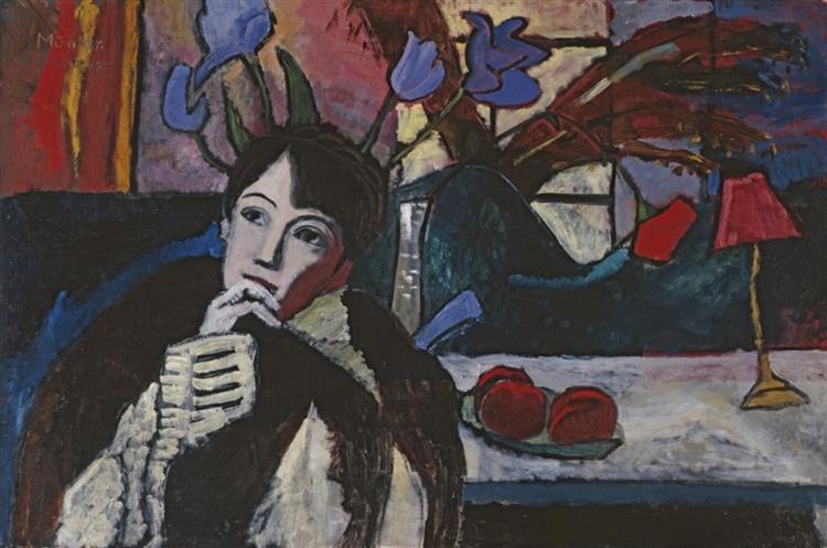 Meditation, 1917 - Gabriele Münter