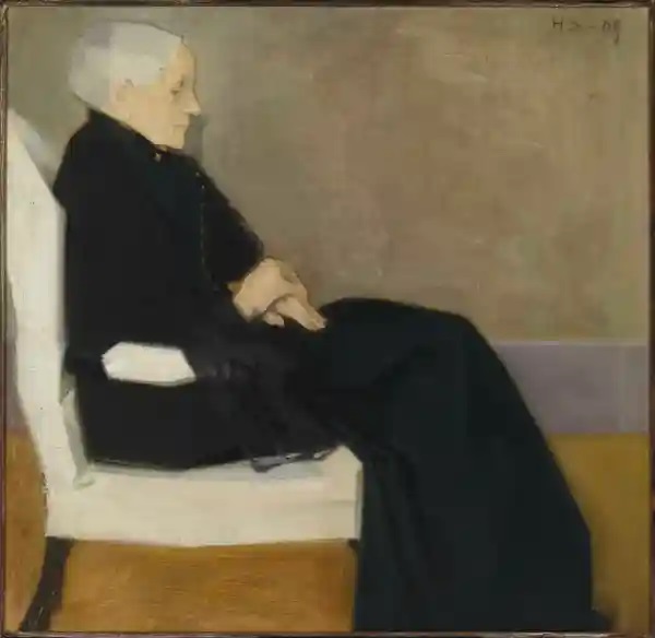 My Mother, 1909 - Helene Schjerfbeck