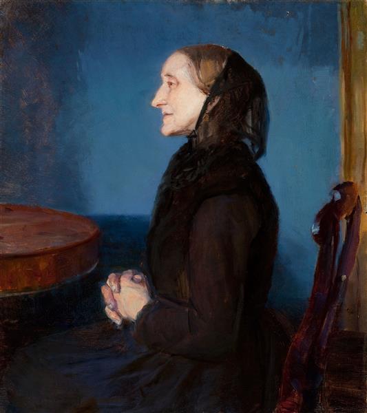 Portrait of Ane Hedvig Brøndum, 1893 - Anna Ancher