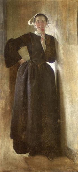 Josephine, the Breton Maid, 1892 - John White Alexander
