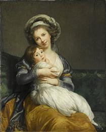 Madame Vigée Le Brun et sa fille - Élisabeth Vigée Le Brun