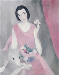 Portrait of Madame Paul Guillaume - Marie Laurencin