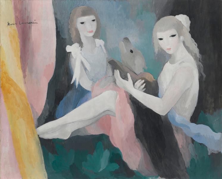 Women with Dogs, 1923 - Marie Laurencin