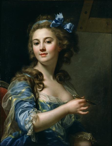Self Portrait, c.1783 - Marie-Gabrielle Capet