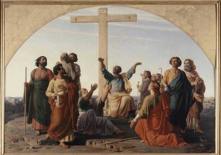 The Dispersion of the Apostles, 1845 - Charles Gleyre