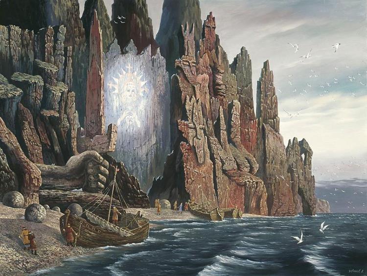 A Vision of the Great Hyperborean Sea God Arktida - Vsevolod Borisovich ...