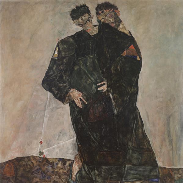 Hermits, 1912 - Egon Schiele