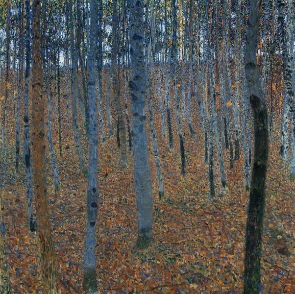 Beech Grove I, 1902 - Густав Климт