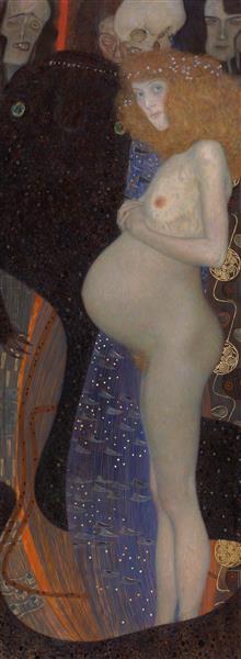 Die Hoffnung, 1903 - Gustav Klimt