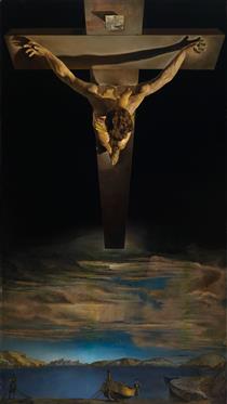 Christ de saint Jean de la Croix - Salvador Dalí