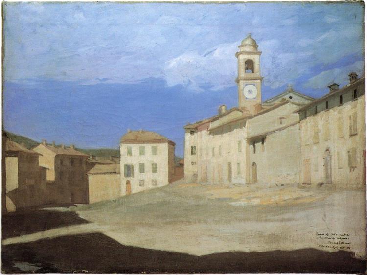 The square of Volpedo, 1888 - Джузеппе Пеллиза да Вольпедо