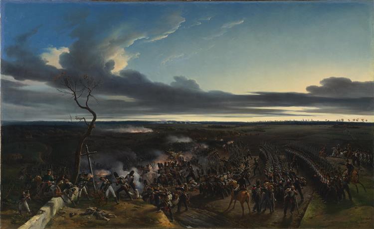 A Batalha do Montmirail, 1822 - Horace Vernet