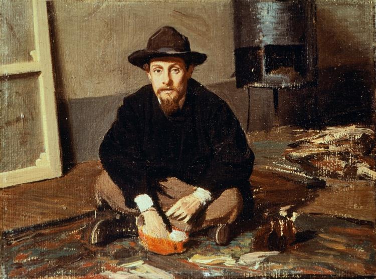 Portrait of Diego Martelli, c.1865 - 乔瓦尼·波尔蒂尼