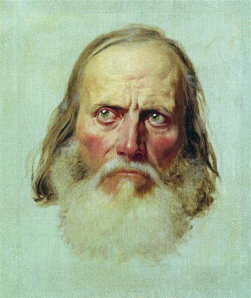 The head of an old man - Фёдор Бронников