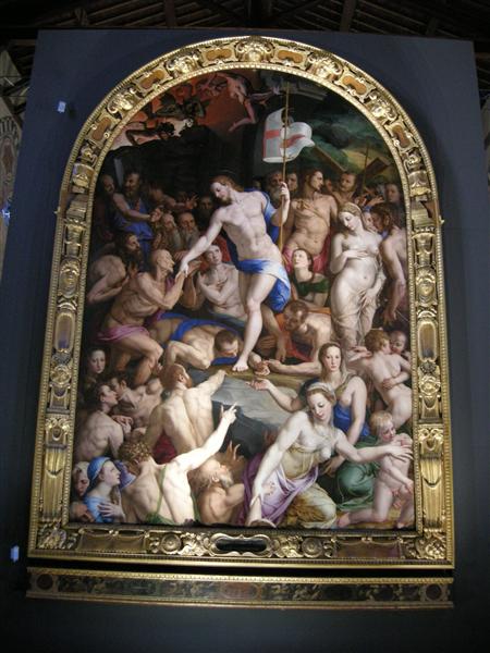 Christ in Limbo, 1552 - Аньоло Бронзіно