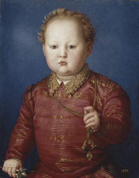 Don Garcia de' Medici, c.1550 - Аньоло Бронзино