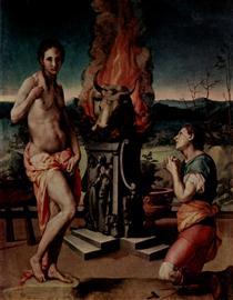 Galatea and Pygmalion - Bronzino