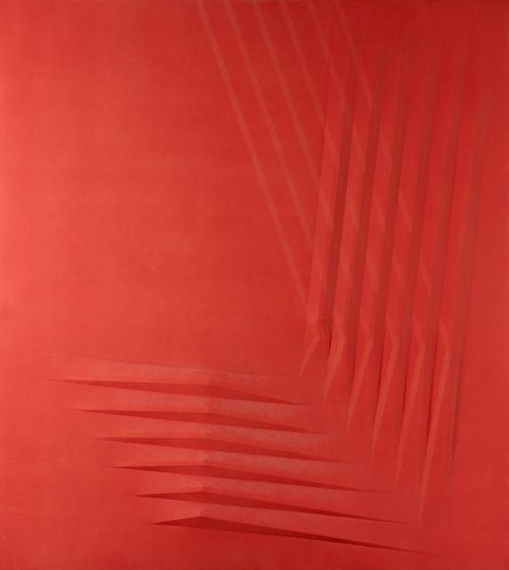 Rosso, 1979 - Agostino Bonalumi